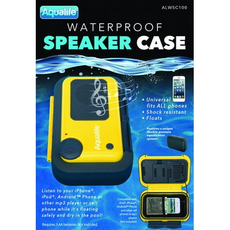 Waterproof Speaker Case - AquaLife Floating Waterproof Speaker Case