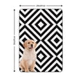 thumbnail image 3 of Reusable Washable Pee Pads for Dogs, 24"x35" Stylish Leopard Print, Non-Slip Potty Pad for Crate Training and Floors.(Texture/leopard /Geometry, 24" x35" ), 3 of 8