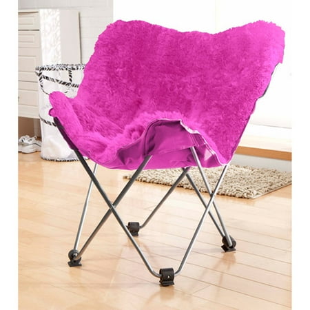 Pink Fuzzy Chair Pink Fuzzy Chair