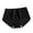 Black, variant on Bovxnpu Womens Underwear Plus Size Panties, Women's Seamless Brief Underwear, Womens Seamless Underwear Thin Mid Waist Underwear M
