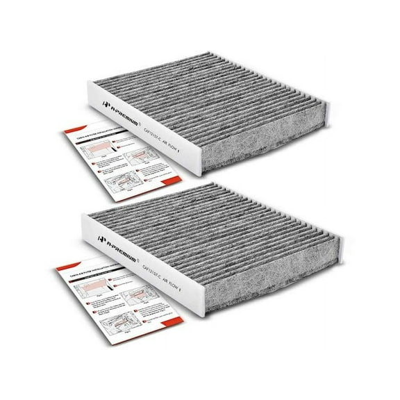 Cabin Air Filter Set 2 - Compatible with 2016 - 2022 Toyota Prius 1.8L 4-Cylinder 2017 2018 2019 2020 2021