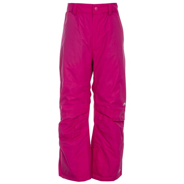 Trespass - Pantalones de Esquí impermeables acolchados Modelo Contamines Unisex Niños Niñas - Invierno/Esquiar/Snowboard (Rosa Lady)