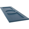 thumbnail image 6 of Ekena Millwork 12"W x 39"H True Fit PVC Center Circle Arts & Crafts Fixed Mount Shutters, Sojourn Blue (Per Pair - Hardware Not Included), 6 of 9