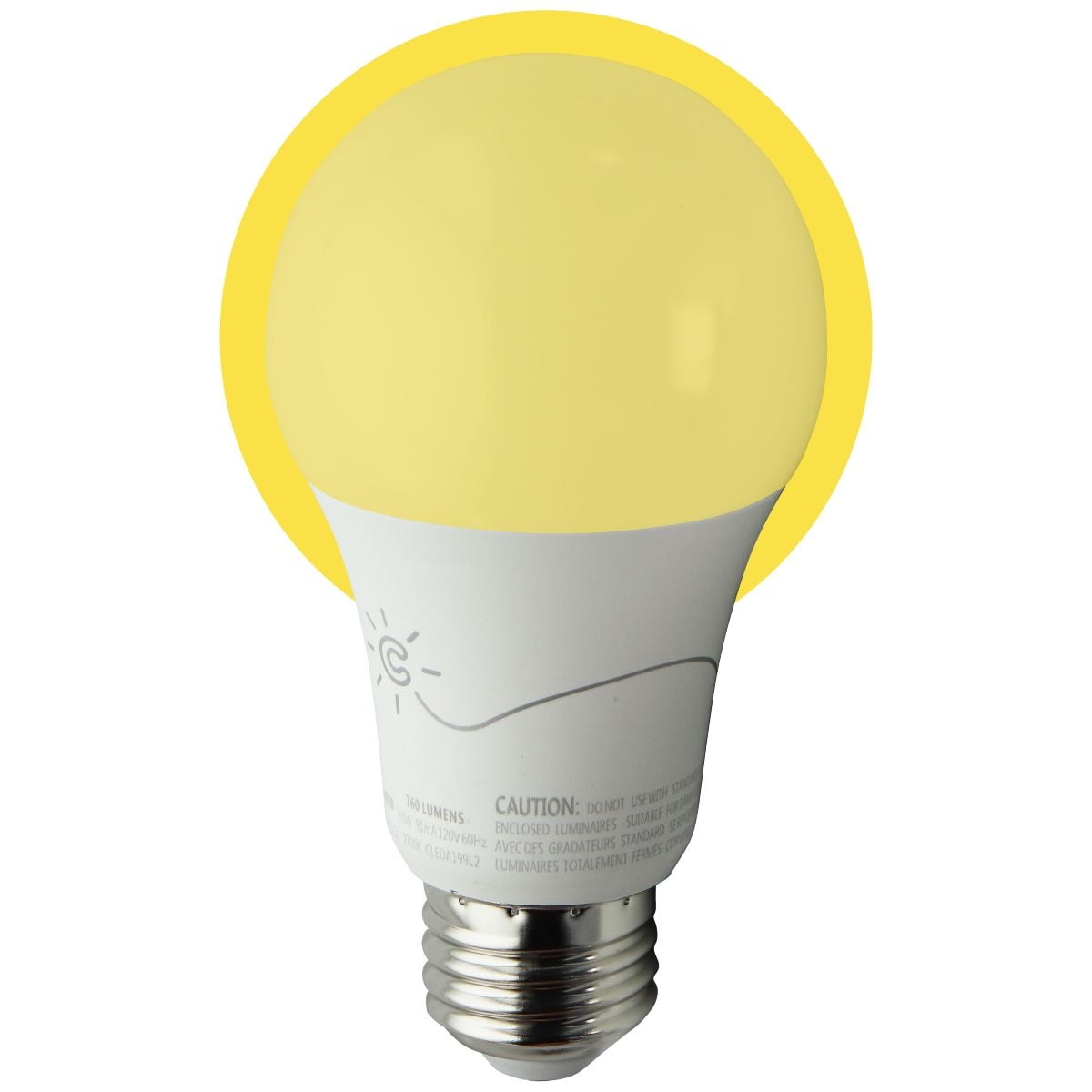 Restored C by GE CLife Soft White LED A19 App Controlled Smart Bulb