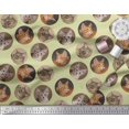 thumbnail image 3 of Soimoi Rayon Fabric Cat Face Animal Fabric Prints by Yard 56 Inch Wide, 3 of 3