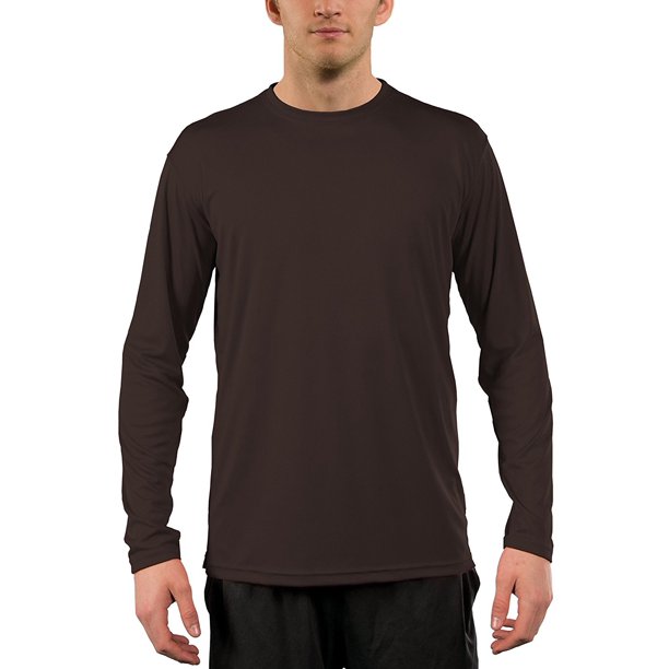 Vapor Apparel Vapor Apparel Men S Upf 50 Uv Sun Protection Long Sleeve Performance Shirt Walmart Com Walmart Com