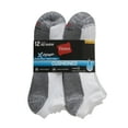 thumbnail image 2 of Hanes Men's Big and Tall X-Temp Cushioned with Arch & Vent No Show Socks, 12 Pack, 2 of 6