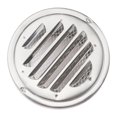 thumbnail image 2 of Bewildely Rejilla de ventilación de acero inoxidable de 80/100 mm Rejilla de escape redonda con brida Conjuntos de muebles de dormitorio plata 100 mm Bewildely HA024590-02, 2 of 6