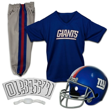 Franklin Sports NFL New York Giants Youth Licensed Deluxe Uniform Set, Large