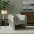 thumbnail image 7 of Alpine Furniture Tori Upholstered Accent Chair in Gray, 7 of 7