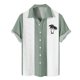 thumbnail image 1 of Men's Hawaiian Printed Button Short Sleeve Shirts Men's Casual Fashion Short Sleeve Shirts M, 1 of 4