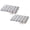 Gray Medium Pillow, variant on 1 Pc Fluffy Support Bed Pillow Queen Size Mellow Puff Pillow Soft Down-Alternative Filling for Sleeping Luxury Hotel Quality Bed Pillows for Side Sleepers, 29.13"x18.9"x4.72", Gray Low Pillow
