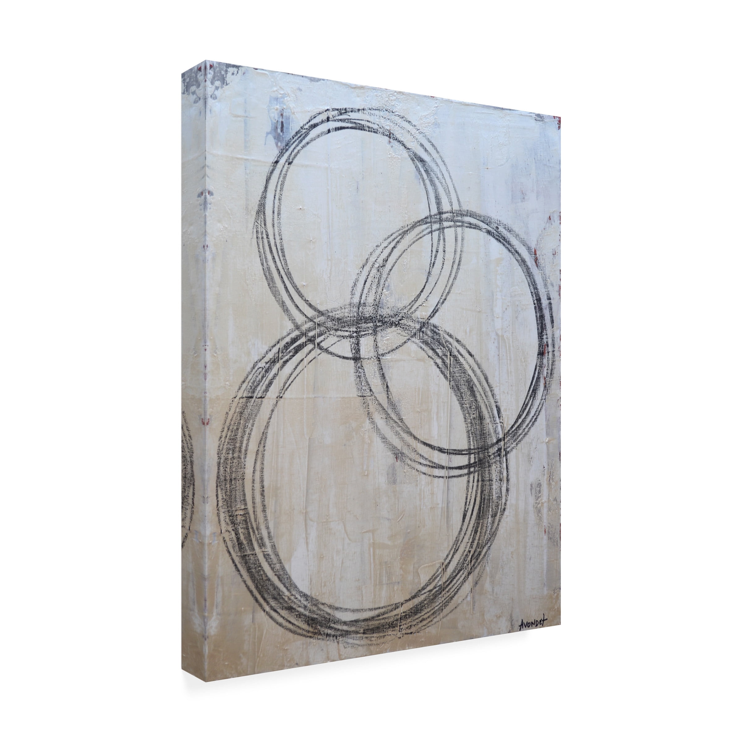 Natalie Avondet 'Circular I' Canvas Art