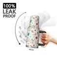 thumbnail image 3 of 40oz Pioneer Flower Floral Print Pattern Insulated Tumbler with Handle, BPA-Free Leak Proof Lid and Straws, Double Wall Vacuum, Hot 12h/Cold 34h, 3 of 6