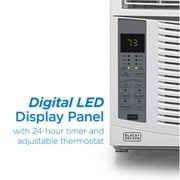 6,000 BTU Electronic Window Air Conditioner With Remote