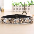 thumbnail image 2 of New Rhinestone Elastic Belt for Women Dresses Full Crystal Gem Black Female Waist Belt for Coats Down Fashion Luxury Ladies Belt (Write), 2 of 7