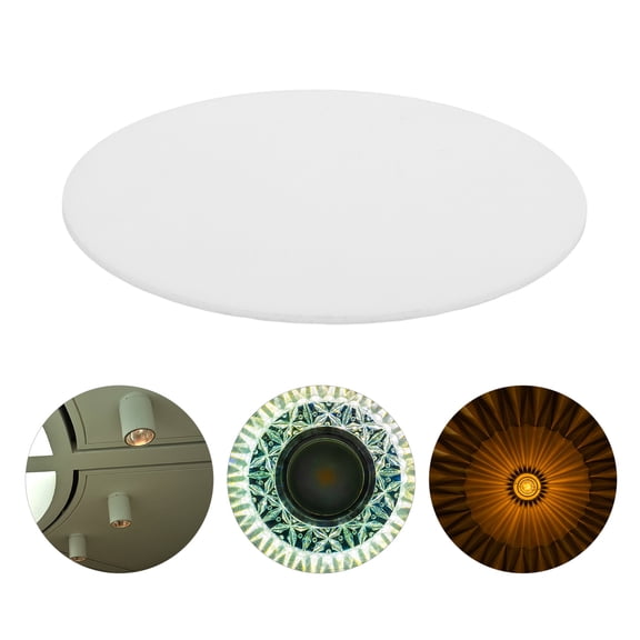 Milisten 10-Piece Matte Lamp Shade Diffuser for Ceiling Light Fixtures, Spotlights, Home Lighting
