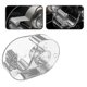 thumbnail image 4 of Clear Acrylic Eyelash Tape Dispenser Cutter Eyelash Extension Adhesive Tape Dispenser Holder Set Paper Eyelash Tape Supply Accessories, 4 of 5