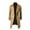 Khaki, variant on Winter coats for men ,Winter Men Slim Stylish Trench Coat Double Breasted Long Jacket Coat Black 6(M)