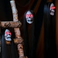 thumbnail image 4 of Halloween New Long-haired Ghost Glowing Ghost Head Horror Hanging Ghost Confidence Room Scene Layout Decoration Props, 4 of 7