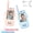 Blue+Pink, variant on Twin Talker Walkie Talkie,Video Walkie Talkies for Kids,Mini Video Walkie Talkies,Video Walkie Talkies 2 Pack with Screen Display, Rechargeable Toy Radios for Ages 3-12