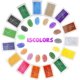 thumbnail image 1 of Kids Craft Ink Ink Pads, 15 Color Craft Ink Pads para sellos, álbumes de recortes, papel, telas de madera (paquete de 15),11 Feliz Sencillez, 1 of 5