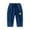 Blue, variant on Kiijoy Infant Boys Pull On Jeans Relaxed Fit Denim Cargo Pants Casual Trousers, Sizes 18-24M