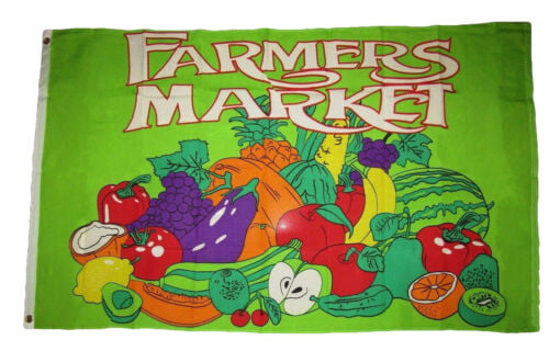 3x5 Advertising Fresh Produce Fruit Vegetables Flag 3'x5' Banner Brass Grommets 