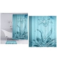thumbnail image 1 of 3D Waterproof Shower Curtain Polyester Bath Drape No-fading Bathroom Decor Type 2 180x200cm, 1 of 6