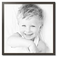 thumbnail image 2 of ArtToFrames 30" x 30" Grey and Black Picture Frame, 30x30 inch Gray MDF Poster Frame (WOM-4448), 2 of 7