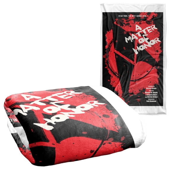 Star Trek The Next Generation Season 2 Episode 8 Silky Touch Super Soft Throw Blanket 36" x 58"