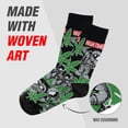 thumbnail image 6 of HIGHTIMES Magazine Officially Licensed Socks, Funny Novelty Crew Socks, Fun Unique Patterns And Designs, 6 of 6
