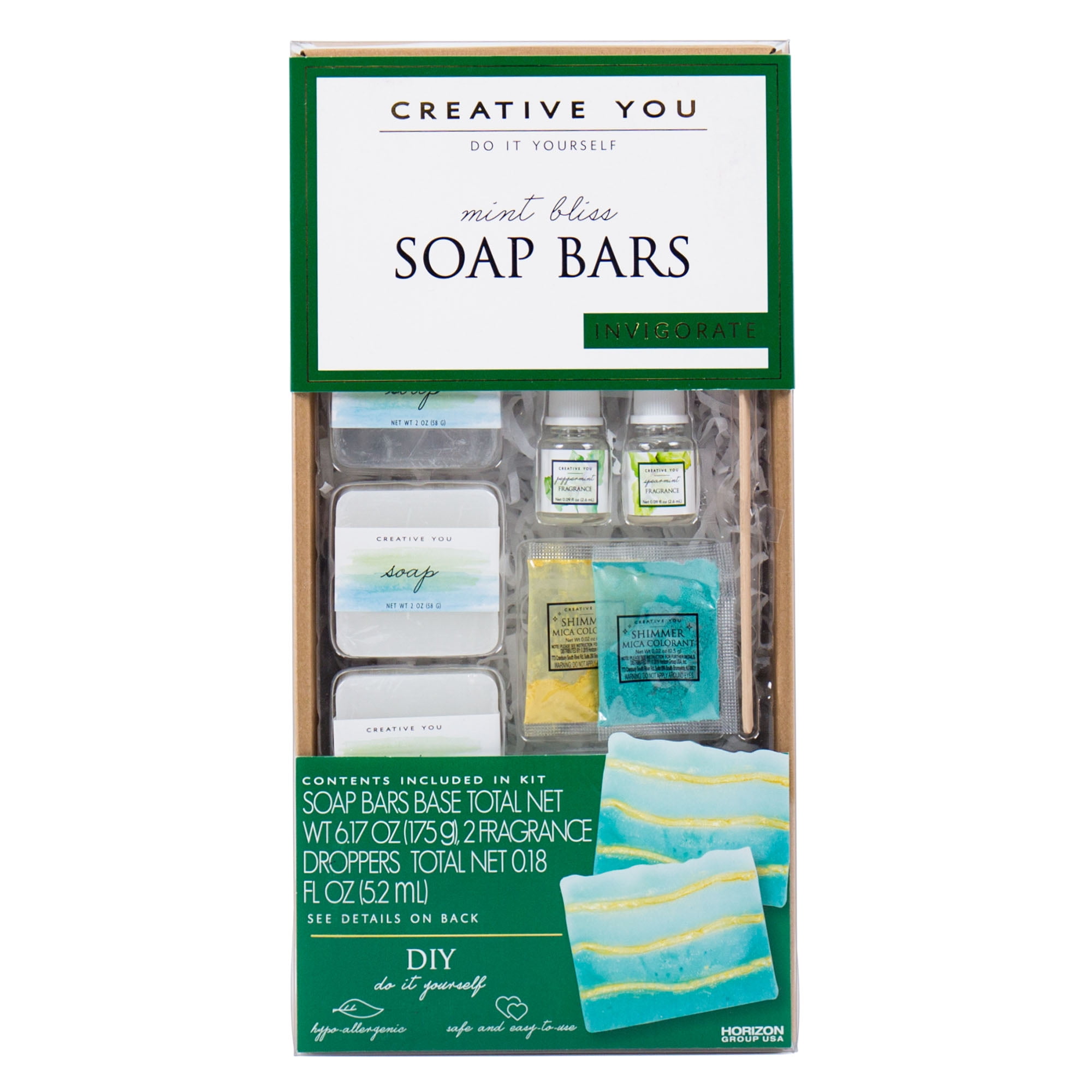 Creative You DIY Sweet Honey Soap Bar Kit 