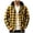 #1 - Yellow, variant on Shirts for Men Xunlbb Men's Plaid Flannel Long Sleeve Shirt - Button Down Collar Casual Top with Chest Pocket, Size S-2XL