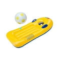 thumbnail image 2 of Tabla de surf inflable ligera y clásica para piscina. amarillo, 2 of 9