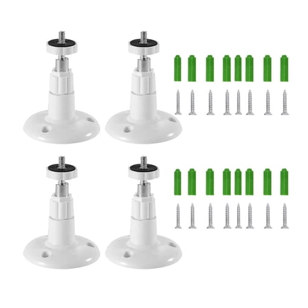 GUYUTING Camera Mounting Bracket for Arlo Pro Arlo Ultra HD Essential 4 Pack Security Mount Easy Install 360° Swivel Angle