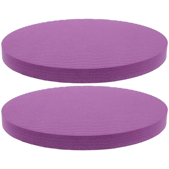 2 Pcs Household Pads Kneeling Mat for Exercise Yoga Baby Man Purple