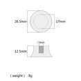 thumbnail image 2 of Shisuyan Instrument Parts Plastic 4Set 1.04X0.49In, 2 of 9