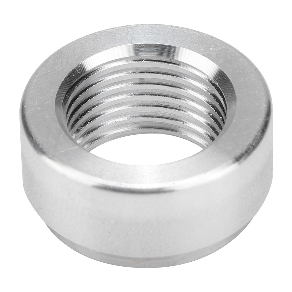 EZSPTO Weld On Fitting Bung,3/8in NPT Thread Aluminum Weld On Fitting