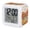 White, variant on Christmas Digital Alarm Clock for Bedrooms, Smart LED Alarm Clock with 7 Color Changing Night Light, Snowman Snowflake Red Xmas Birds Rustic Silent Wake Up Clocks for Sleep Study Cooking 3.2"x3.2"