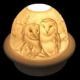 thumbnail image 1 of Owls Tea Light Dome Candle Holder, 1 of 4