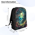 thumbnail image 4 of Balery Enchanted Forest Butterfly A Mochila - Mochila Estilosa y Duradera para Laptop de 15 Pulgadas con Tela Oxford Impermeable, 4 of 8