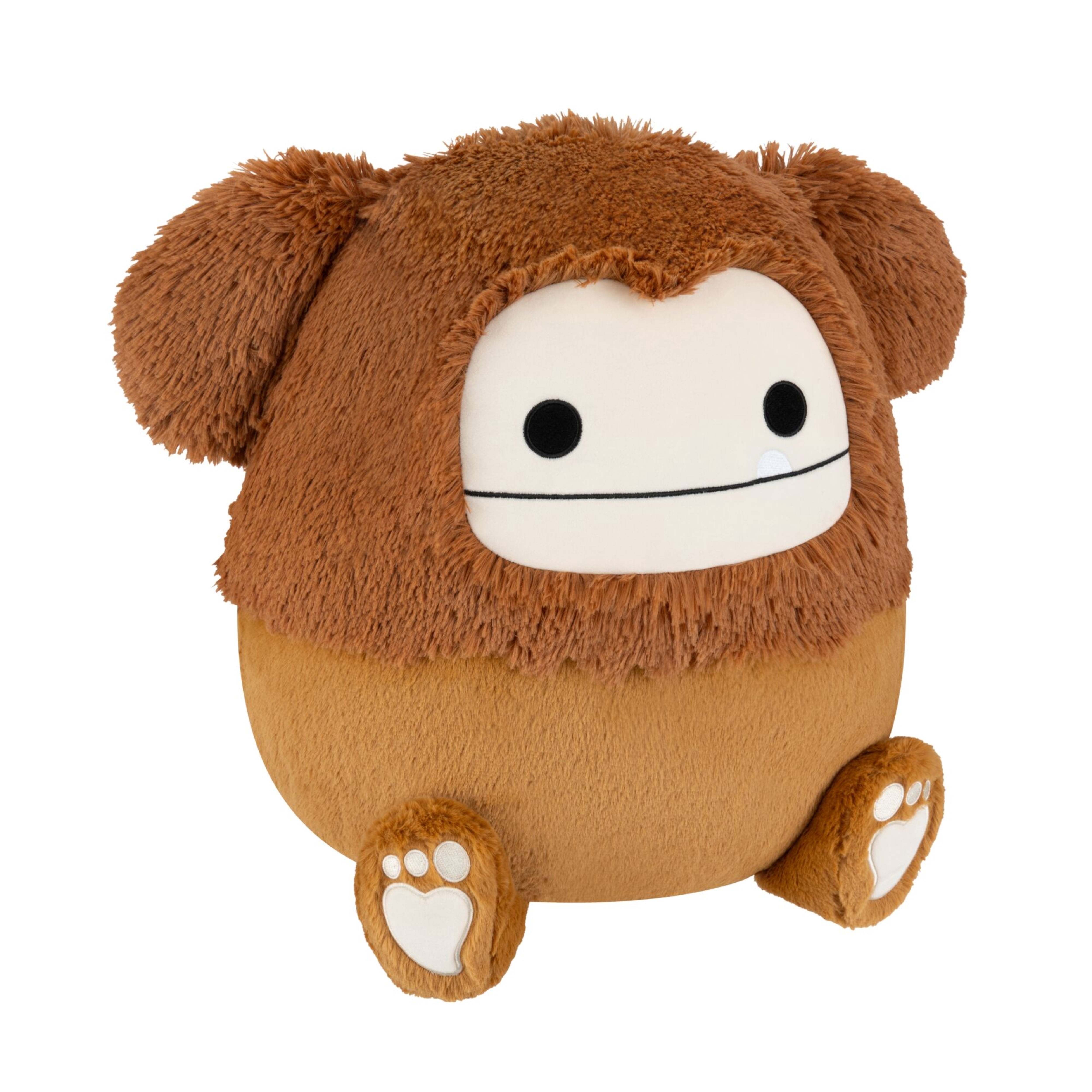 Squishmallows FuzzAMallow Official 16 inch Benny the Brown Bigfoot - Child's Ultra Soft Plush Toy
