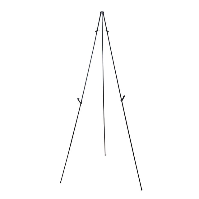 kurtrusly Easy Folding Easel Holder with Buckle Adjustable Height Poster stand large Craft