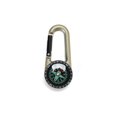 thumbnail image 5 of champagne-boussole Avec Mousqueton 2pcs Brújula multifunción Mousquetons portátiles Porte-cls Avec Boussole Boussole Clips Pour Extrieur Campi, 5 of 5