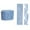 Blue, variant on 2IN Wide Blue Ribbon, 9.8FT Long Spring Easter Solid Color Decorative Ribbon, Colorful Imitation Linen Gift Box Packaging Ribbon, DIY Bow Party Decoration for Festivals, Blue