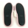 thumbnail image 2 of Victoria's Secret Pink Soft Plush Faux Fur Crisscross Slippers Mauve Pink and White, Medium (7/8) New, 2 of 2