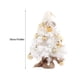 thumbnail image 4 of Cateissary Árbol de Navidad de escritorio con adornos para decoración de oficina, decoración navideña, árbol de Navidad pequeño Kits de decoración para fiestas, 4 of 6