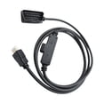 thumbnail image 2 of OBDII a Monitor Cable enchufe H00008000 Cable adaptador CS2 CTS2 CTS3 enchufe Monitor reemplazo de enchufe Yotijar cable adaptador, 2 of 9