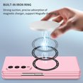 thumbnail image 6 of Allytech Magntic Case for Samsung Galaxy Z Fold 3, Compatible with Magsafe Wireless Charging Support Drop Proof Anti-Scratch Shockproof Slim Case Cover for Samsung Galaxy Z Fold 3 - Pink, 6 of 9